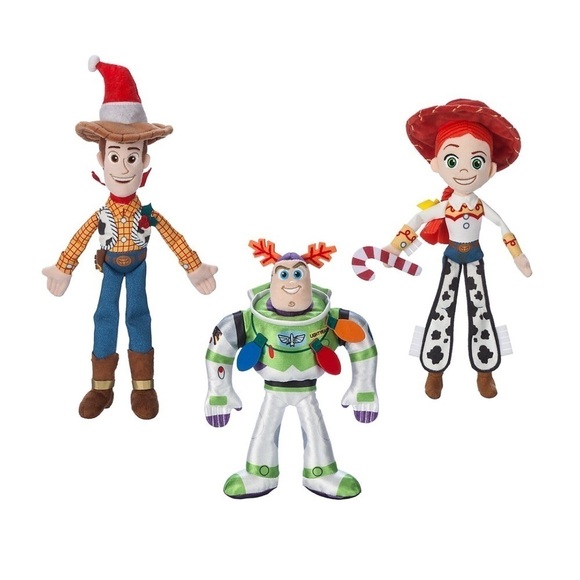 Disney’s Toy Story Holiday Plush Set - Buzz, Woody, and Jessie - NWT - Picture 5 of 5